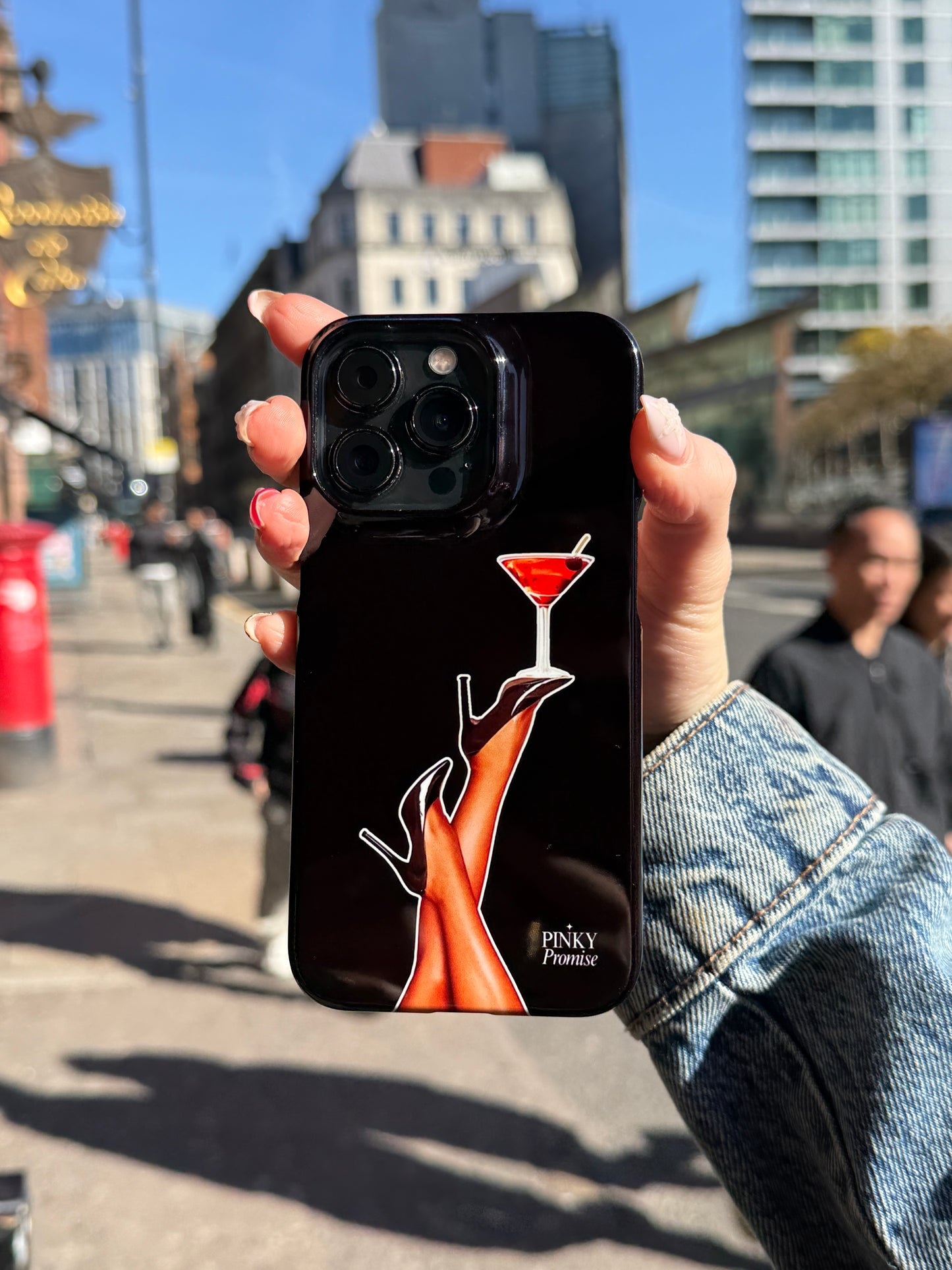 Little Black Heels Phone Case