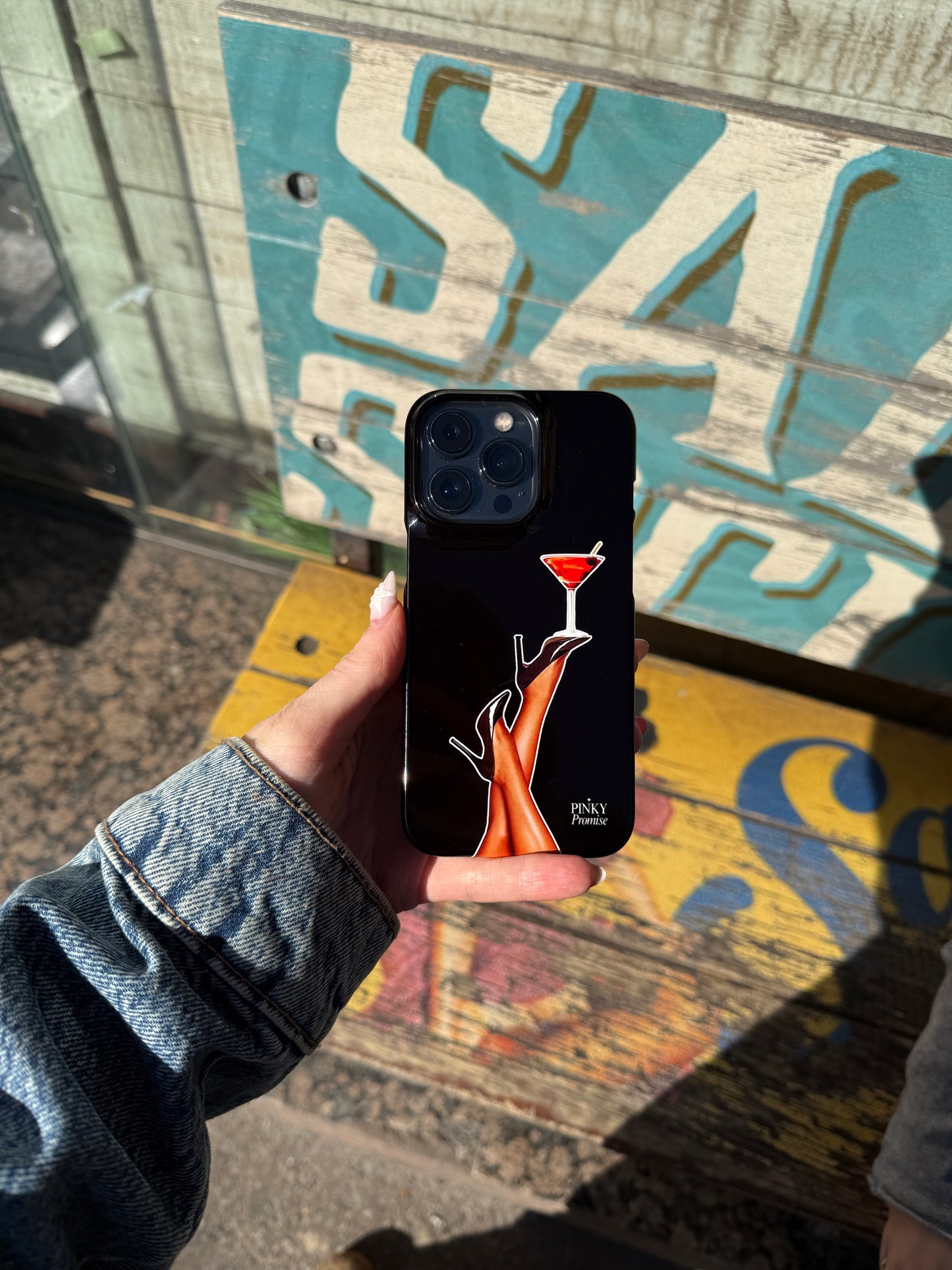 Little Black Heels Phone Case