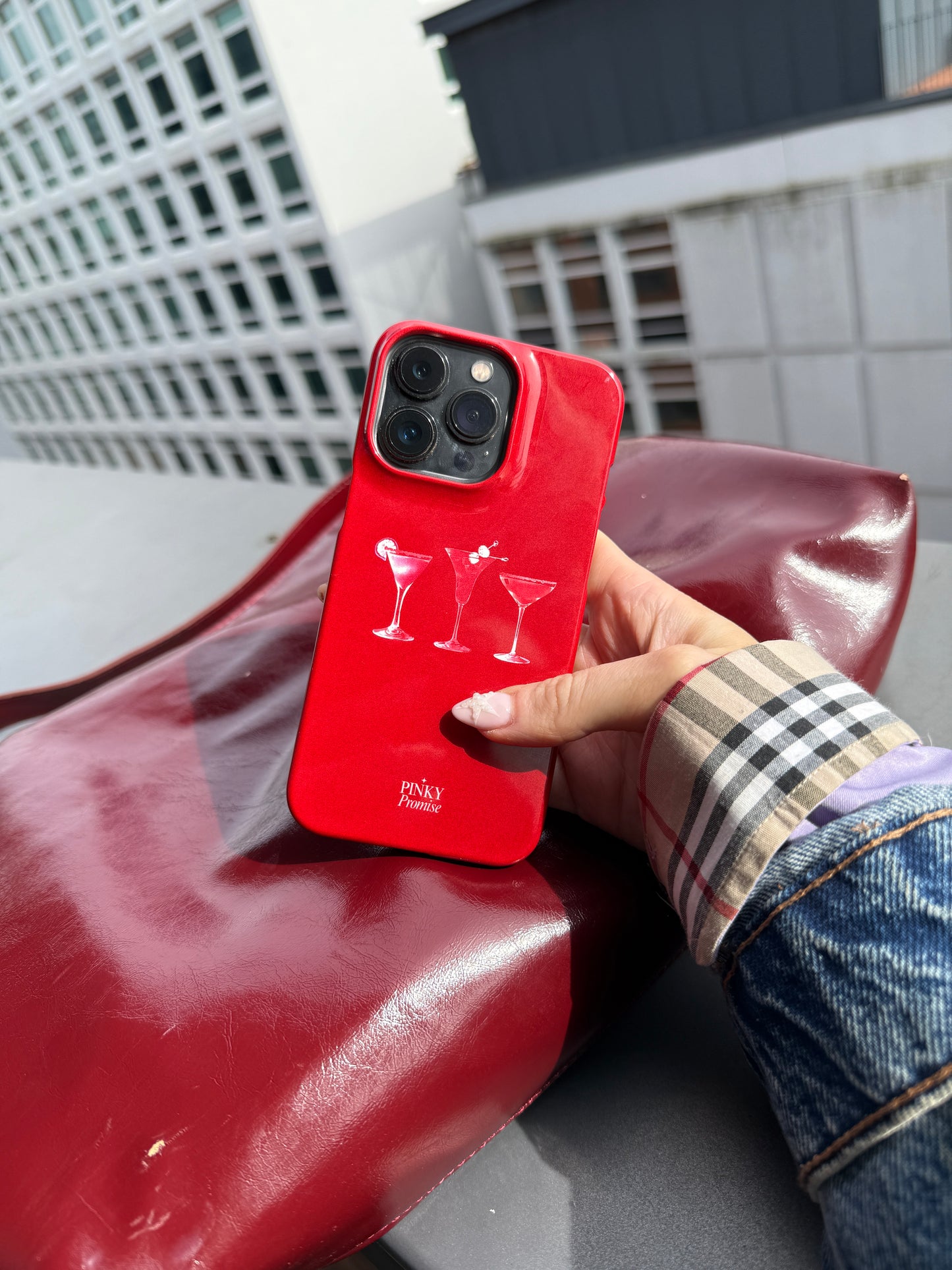 Cranberry Trio Phone Case